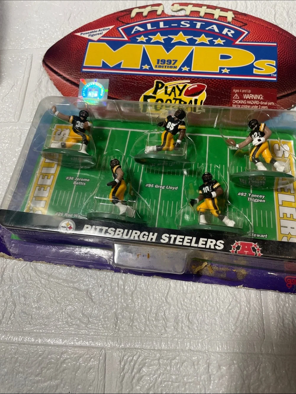 Pittsburgh Steelers Play Football Set - Brown/Black/Yellow